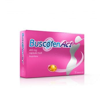 BUSCOFEN ACT  400 mg cps | 12 Capsule Molli