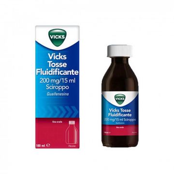 VICKS TOSSE Fluidificante | Sciroppo 180 ml