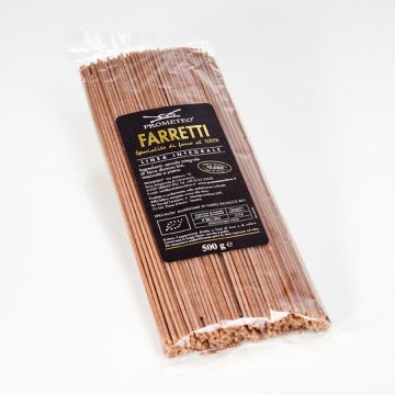 FARRETTI Spaghetti di Farro Integrali  | PROMETEO - Integrale
