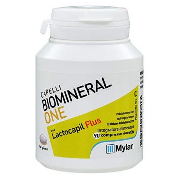 Biomineral One Lactocapil Plus 90 cpr | integratore anticaduta capelli | BIOMINERAL