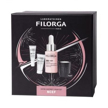 Filorga Xmas Box Ncef 2023 | Cofanetto trattamento d'urto antirughe | FILORGA