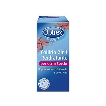 ACTIDROPS 2in1 REIDRATANTE 10 ml | Collirio per occhi secchi | OPTREX