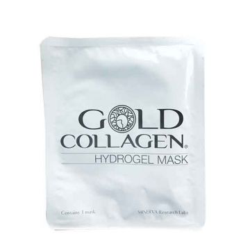 HYDROGEL MASK 1 Pezzo | Maschera Viso Idratante Monouso | GOLD COLLAGEN