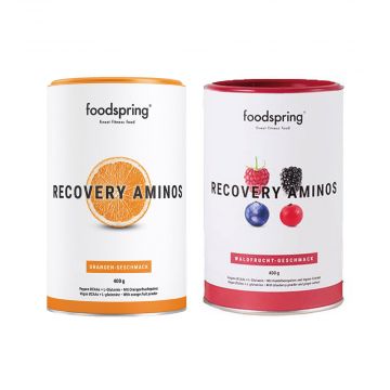 RECOVERY AMINOS 400 g | Integratore in polvere post allenamento | FOODSPRING