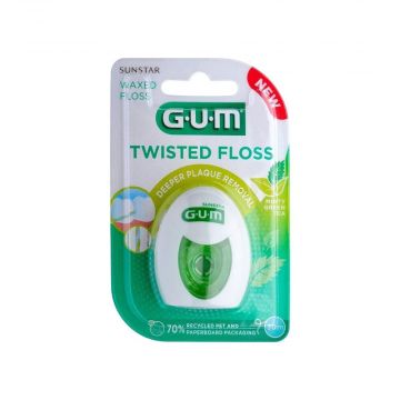 3500 Twisted Floss 30m | Filo interdentale cerato | GUM