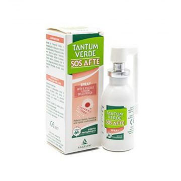 SOS Afte spray | Spray per afte e piccole lesioni orali | TANTUM VERDE