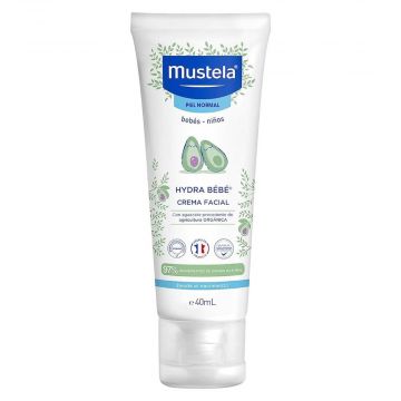 Hydrabebé crema viso 40 ml | Crema protettiva bambini | MUSTELA