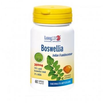 BOSWELLIA 60 cps | Integratore per la flessibilità articolare | LONGLIFE