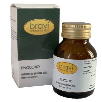 Finocchio 50 capsule | Integratore Benessere intestinale | BRAVI LAB