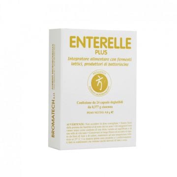 Enterelle Plus 12-24 cps o bustine | Fermenti Lattici per la disbiosi intestinale | BROMATECH