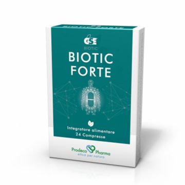 BIOTIC FORTE 24 compresse | Integratore naturale in compresse | GSE