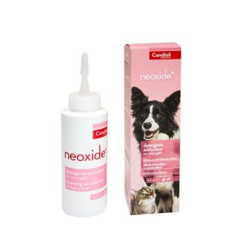 NEOXIDE | Igiene Orecchie per CANI e GATTI 100 ml | CANDIOLI