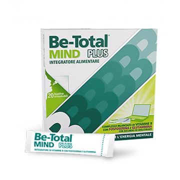 MIND PLUS 20 bustine orosolubili | Integratore Energia Mentale | BETOTAL