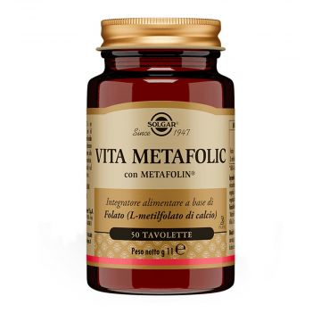 Vita Metafolic 50 Tavolette | Integratore con 5-MTHF | SOLGAR