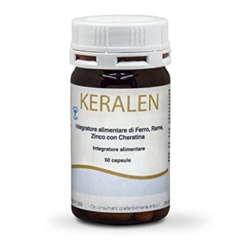 KERALEN 50 CAPSULE | Integratore di cheratina | KERALEN