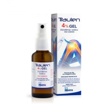 Traulen gel cutaneo | Flacone da 25 g con erogatore spray