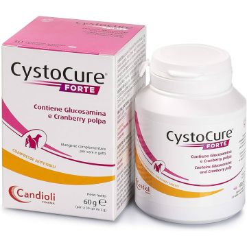 Cystocure Forte 30cpr | Integratore vie urinarie cani e gatti| CANDIOLI