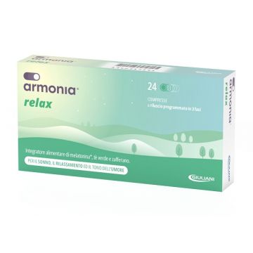 Armonia Relax 1mg 24cpr | integratore rilassamento e umore | GIULIANI