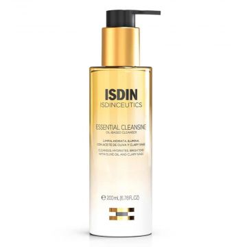 Isdinceutics Essential Cleansing 200 ml | Olio detergente oil-to-milk | ISDIN