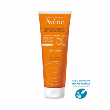 Latte Solare Spf 50+ 250 ml | Protezione corpo pelli sensibili | AVENE Solari