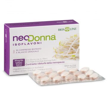 NEODONNA 30 compresse | Integratore isoflavoni di soia | BIOS LINE