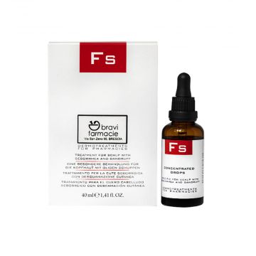 FS Gocce concentrate 40 ml | Trattamento Forfora Grassa | VITAL PLUS