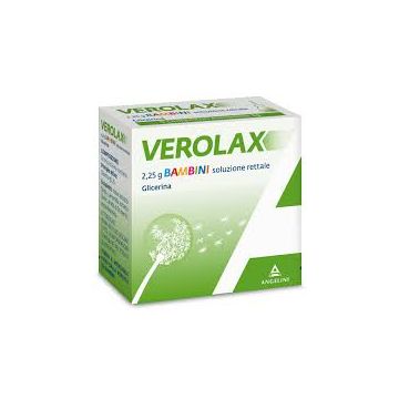Verolax soluzione rettale Bambini 2,25 g | 6 microclismi glicerolo