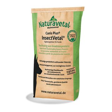 Insectvetal | Crocchette a base di proteine di insetti | NATURAVETAL - Canis Plus