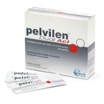 Pelvilen Dual Act 20 bustine | Integratore area pelvica | EPITECH