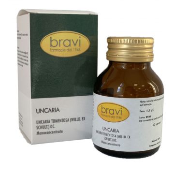 Uncaria 50 capsule | Integratore Difese e Articolazioni | BRAVI LAB