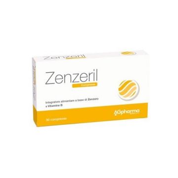 Zenzeril 30 cpr | Integratore digestione antinausea | AG Pharma