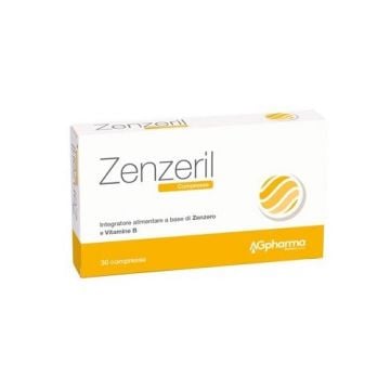 Zenzeril 30 cpr | Integratore digestione antinausea | AG Pharma