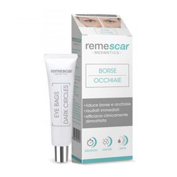 BORSE E OCCHIAIE 8 ml | Crema decongestionante istantanea | REMESCAR