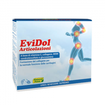 Evidol Articolazioni 30 bustine | Integratore per rinforzo cartilagini | NATURAL POINT