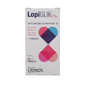 LOPIGLIK PLUS 20 cpr | Integratore Colesterolo e Glicemia con Vitamina D