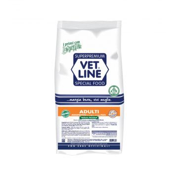 Monoproteico pesce 1 kg | Alimento completo per cani adulti taglia piccola | VET LINE