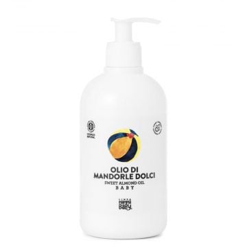 Olio Mandorle Baby 500 ml | Olio corpo e capelli neonati e mamme | MAMMA BABY