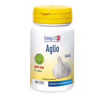 AGLIO 60 Capsule | Integratore per la salute di naso, gola, cardiovascolare | LONGLIFE