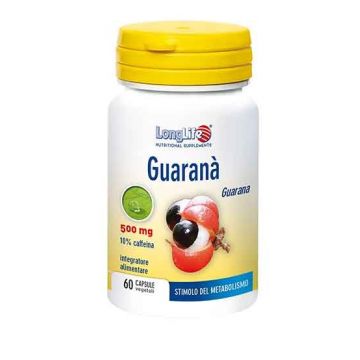 GUARANA' 60 Capsule | Integratore Controllo del Peso | LONGLIFE