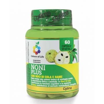 NONI PLUS 60 cpr | Integratore Tonico | OPTIMA NATURALS - Colours of Life