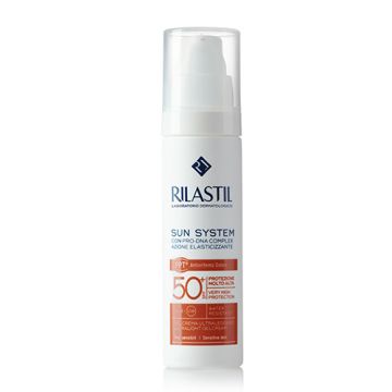 Sun System - Gel Ultra Leggero 50+ 50 ml | Crema trasparente | RILASTIL