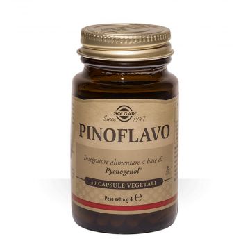 Pinoflavo 30 cps vegetali | Integratore antiossidante | SOLGAR