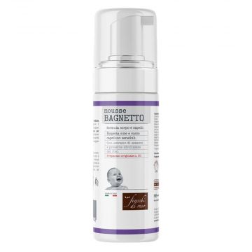 Mousse Bagnetto No Lacrime 200 ml | Detergente nutriente | FIOCCHI DI RISO