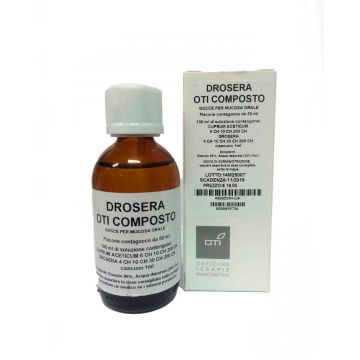 Drosera composto | Gocce omeopatiche 50 ml | OTI