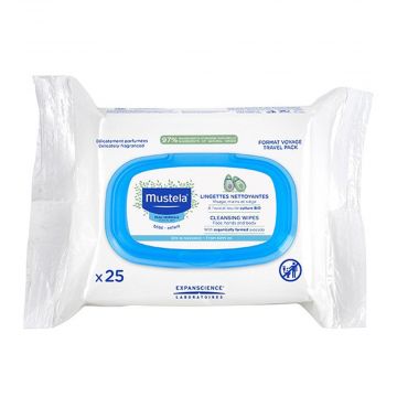 Salviettine multiuso | 25 pezzi | MUSTELA - Bébé