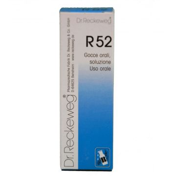 R52 | Gocce omeopatiche 22 ml | DR. RECKEWEG
