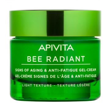 Crema Segni dell'età antifatica Leggera | Light Texture Anti Fatigue Cream 50 ml | APIVITA Bee Radiant