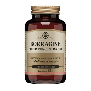 BORRAGINE SUPER CONCENTRATED 30 perle | Integratore di olio di borragine | SOLGAR