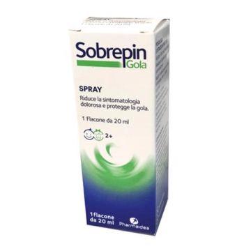 Sobrepin Gola Spray | Spray per mucosa orale 20 ml | SOBREPIN