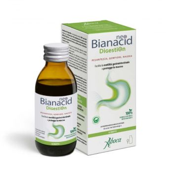 NeoBianacid DIgestion 180 g | Sciroppo difficoltà digestive | ABOCA